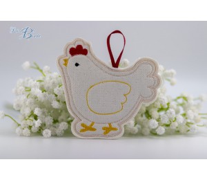 ITH Stickdatei - Osterbaum Anhänger